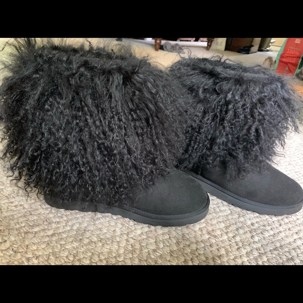 UGG • Mongolian Fur Short Boots